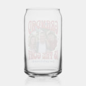 レトログランドザヤギの写真缶ガラス ガラス缶 (裏面)