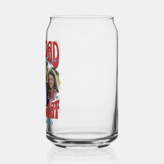 レトログランドザヤギの写真缶ガラス ガラス缶 (左)