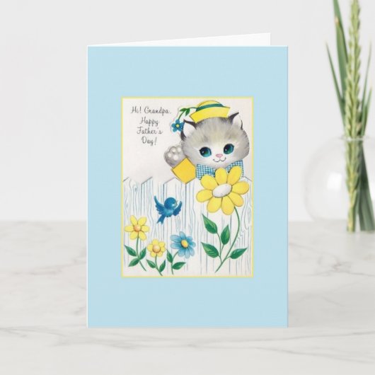 レトログランドパファーザーズデイカード カード (正面)