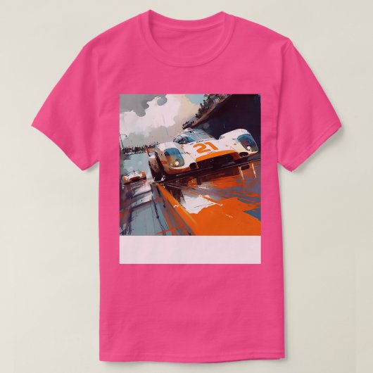 レトログランプリ Tシャツ (デザイン正面)