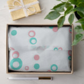 レトログリッターレッドグリーン金ゴールド水玉模様クリスマス 薄葉紙 (ギフト)