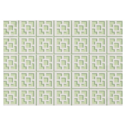 レトログリーントレリステーブルクロス テーブルクロス (正面(横))