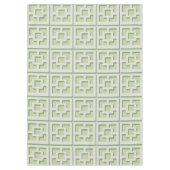 レトログリーントレリステーブルクロス テーブルクロス (正面)