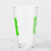 レトログリーンハワイアンガール タンブラーグラス (右)