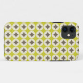 レトログリーンパターン Case-Mate iPhoneケース (裏面(横))