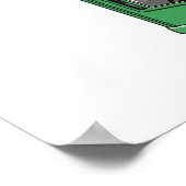 レトログリーンフォンブース ポスター (角)