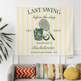 レトログリーン ラストスウィングビフォアザリング テニスバッハ フリースブランケット