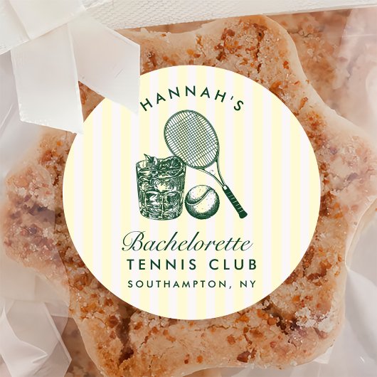 レトログリーン ラストスウィングビフォーザリング テニスバッハ ラウンドシール