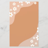 レトログルービーデイジーブライダルシャワーゲーム チラシ (裏面)