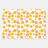 レトログルービーヒッピー包装紙シート ラッピングペーパーシート (正面2)