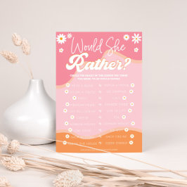 レトログルービーブライダルシャワー, 70sヒッピーデイジー