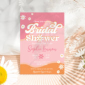 レトログルービーブライダルシャワー, 70sヒッピーデイジー 招待状