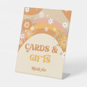 レトログルービーベビーカードとギフト 台座サイン (正面)