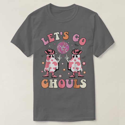 レトログルービーレッツゴーグルスウェスタンハロウィンゴ Tシャツ (デザイン正面)