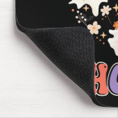 レトログルービーレッツゴーグルスファニーハロウィーンクープル マウスパッド (コーナー)