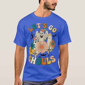 レトログルービーレッツゴーグルハロウィーン幽霊Outfi Tシャツ