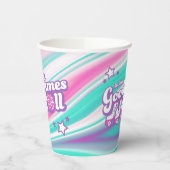 レトログルービーローラディスコパーティー 紙コップ (左)