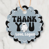 レトログルービーワンハッピーブーボーイサンキュー フェイバータグ (正面)