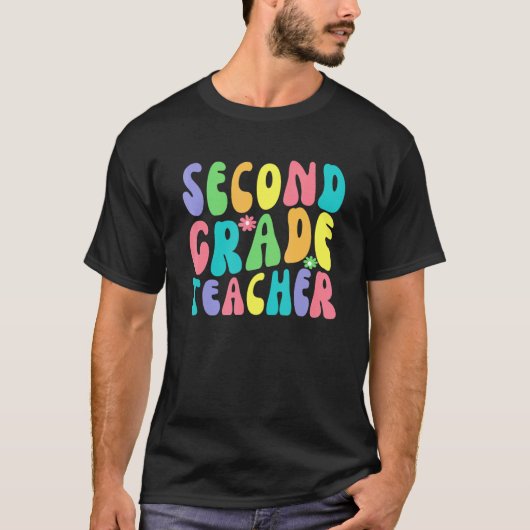 レトログルービー2級先生1日目バックT Tシャツ (正面)