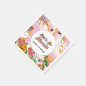 レトログルーレッツゴーウルハロウィン誕生日 スタンダードカクテルナプキン (角)