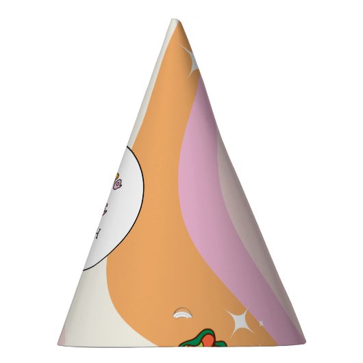 レトログルーレッツゴーウルハロウィン誕生日 パーティーハット (右)