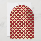 レトログルーヴィお気に入りのーツホリデーパーティー 招待状 (裏面)