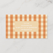 レトログルーヴィカラフルウェーブボー 名刺 (裏面)