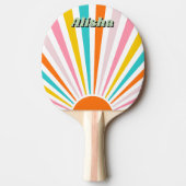 レトログルーヴィサン名前をカスタムする 卓球ラケット (正面)