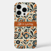 レトログルーヴィシャビー素朴シックな生活は旅 Case-Mate iPhoneケース (裏面)