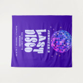 レトログルーヴィディスコバチェロレッテウィークエンドウェルカム タペストリー (正面(横))