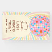 レトログルーヴィディスコバチェロレッテウィークエンドウェルカム 横断幕 (横)