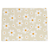 レトログルーヴィデイジータン誕生日 ラージペーパーバッグ (正面)