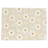 レトログルーヴィデイジータン誕生日 ラージペーパーバッグ (裏面)