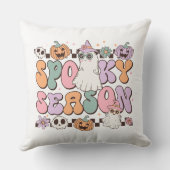 レトログルーヴィハロウィーンシ不気味ーズ クッション (裏面)