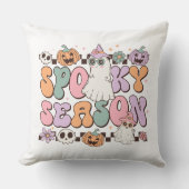 レトログルーヴィハロウィーンシ不気味ーズ クッション (正面)