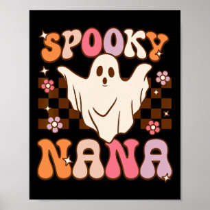 レトログルーヴィハロウィーン幽霊不気味ナナコスチューム ポスター