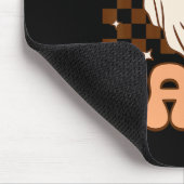 レトログルーヴィハロウィーン幽霊不気味パパコスチューム マウスパッド (コーナー)