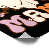 レトログルーヴィハロウィーン幽霊不気味マママコスチューム ポスター (角)