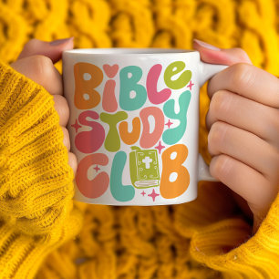 レトログルーヴィバイブル勉強クラブコーヒーマグ コーヒーマグカップ