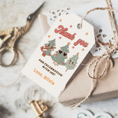 レトログルーヴィヒッパイクリスマスツリー誕生日の恩恵 ギフトタグ