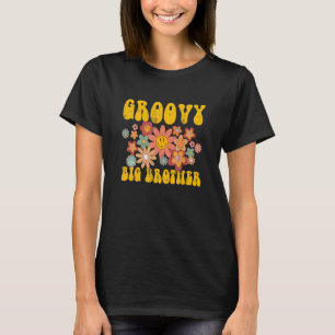 レトログルーヴィビッグブラザーマッチングファミリー第1誕生 Tシャツ