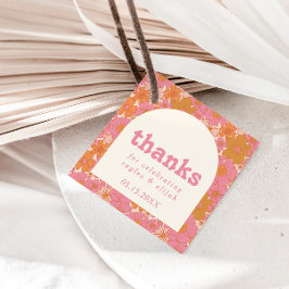 レトログルーヴィフローラアーチ | Boho Favor フェイバータグ