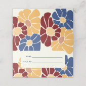 レトログルーヴィボーホシックフローラ プレイスカード (外部開封)