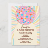 レトログルーヴィラストディスコバチェロレッテ 招待状 (正面)