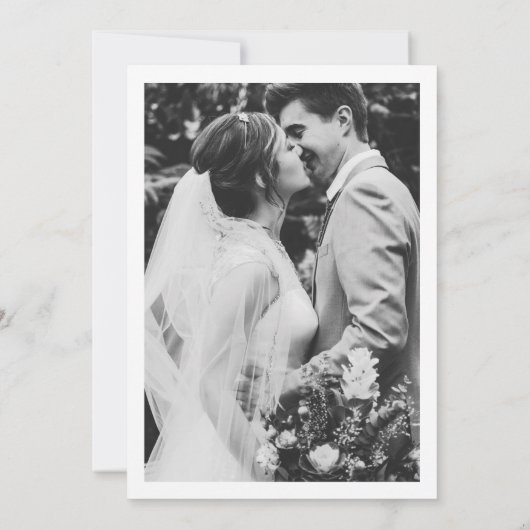 レトログルーヴィレッツーパーティーカジュアル後結婚式パーティー 招待状 (裏面)