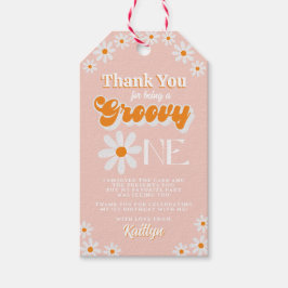 レトログルーヴィワンガールズ1st誕生日 ギフトタグ