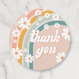 レトログルーヴィワンボホファースト誕生日ギフトラベル フェイバータグ