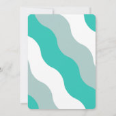 レトログルーヴィワンボーイ1st誕生日招待状 招待状 (裏面)