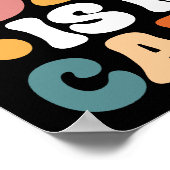 レトログルーヴィーあなたのパパは私のカーディオ ポスター (角)