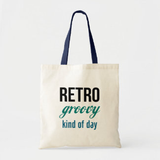 レトログルーヴィータイプオブデイバッグ トートバッグ